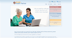 Desktop Screenshot of interactivehealthpartner.com